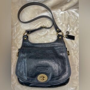 🖤 Coach Saddle Bag Legacy 65th Anniversary Vachetta Black Shoulder Bag #11132